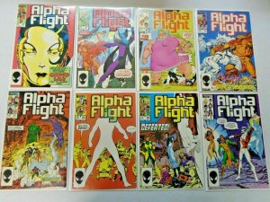 Alpha Flight lot #2-106 50 different books 8.0 VF (1983)