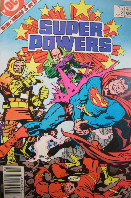 Super Powers DC Comics 1984 Copper Age 75 Cent Fine