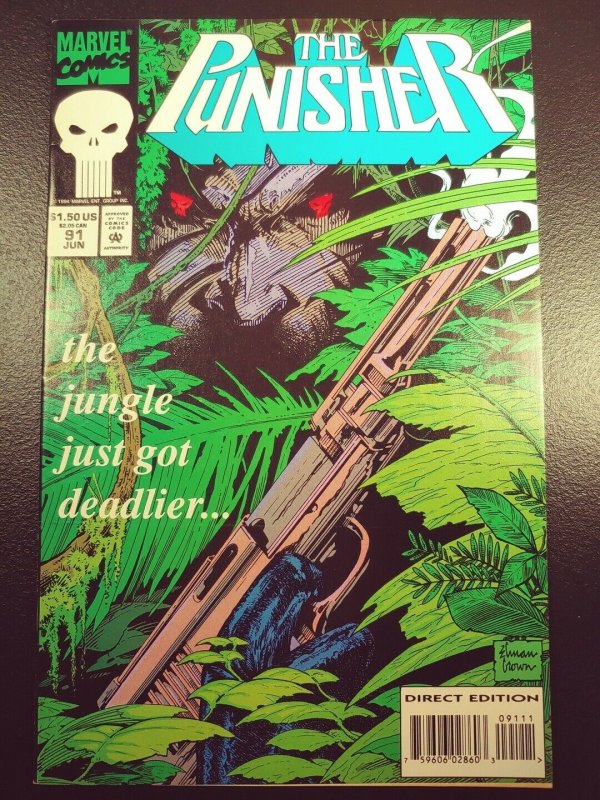 Punisher #91 Vf+ (1994) Marvel c14a