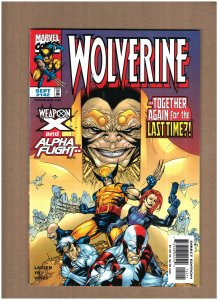 Wolverine #142 Marvel Comics 1999 Erik Larsen ALPHA FLIGHT APP. VF+