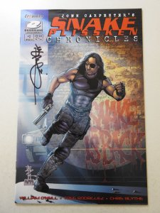 John Carpenter's Snake Plissken Chronicles #1 (2003) Signed Tone Rodriqu...