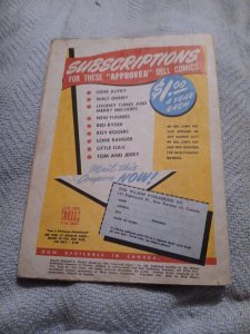 Four Color #286 Canadian Edition 1950 Mickey Mouse & Uninvited Guest Dell Comic