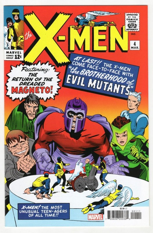 X-Men #4 Facsimile Edition 2021 Marvel Comics 1st Scarlet Witch 