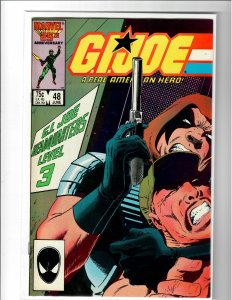 G.I. Joe: A Real American Hero #48 Direct Edition (1986) 1st app Sgt Slaughter