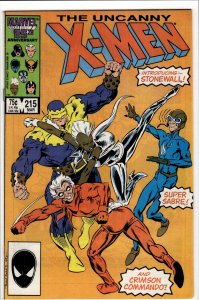 The Uncanny X-Men #215 (1987) X-Men