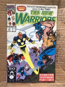 The New Warriors #11 Direct Edition (1991)