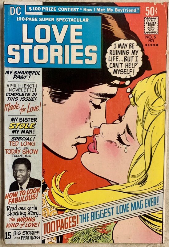 DC 100-PAGE SUPER SPECTACULAR #5 1971 | LOVE STORIES | RARE!