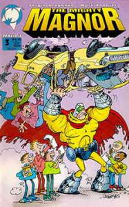 Mighty Magnor, The #3 VF ; Malibu | Sergio Aragones
