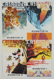 Casanova: Avaritia #1-4 VF/NM complete series Matt Fraction ; Icon