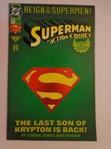 Superman in Action Comics Stern Guice Rodier Siegel #687 DC Comics June 1993 NM