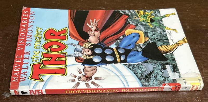 Thor Visionaries Walt Simonson TPB Vol 3 EX-LIBRARY READER COPY
