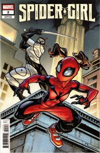 Spider-Girl #2 2025 Chad Hardin 1:25 Variant Marvel Comics EB107