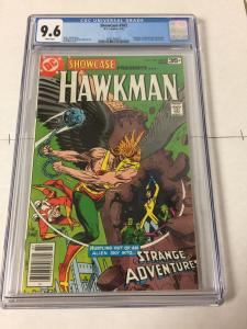 Showcase 102 Cgc 9.6 White Pages Second Bronze Age Hawkman