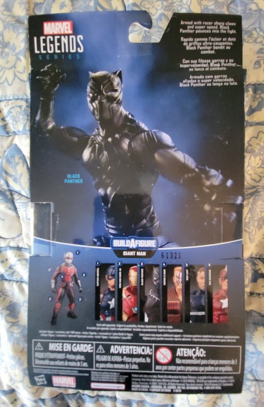 Marvel Legends Series: Build A Figure/Black Panther