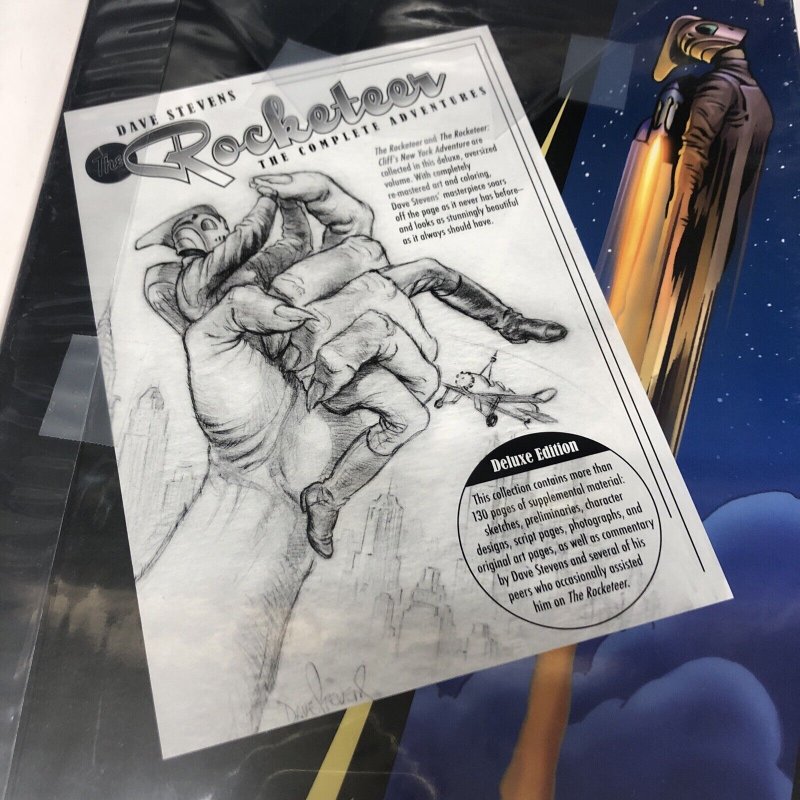 The Rocketeer Deluxe The Complete Edition (2022)  HC • IDW • Dave Stevens