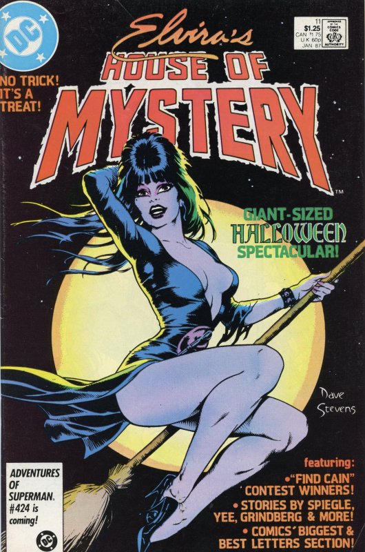 Elvira's House of Mystery #11 Direct Edition (1987))Comic Book VG+ 4.5