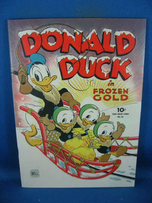 FOUR COLOR 62 DONALD DUCK VF- FROZEN GOLD CARL BARKS 1944