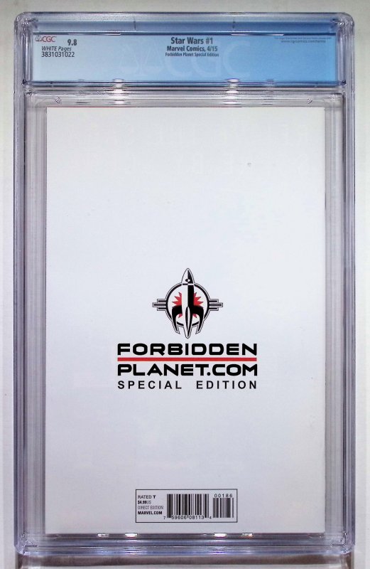 Star Wars #1 (2015) Star Wars CGC 9.8