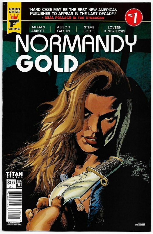 Normandy Gold #1 Cvr B (Titan, 2017) VF/NM