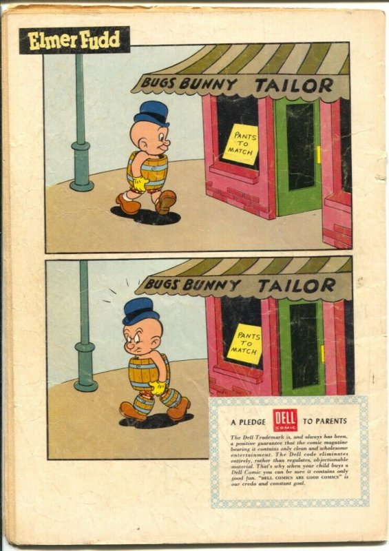 Elmer Fudd-Four Color Comics #888 1958-Dell-Camel cover-G