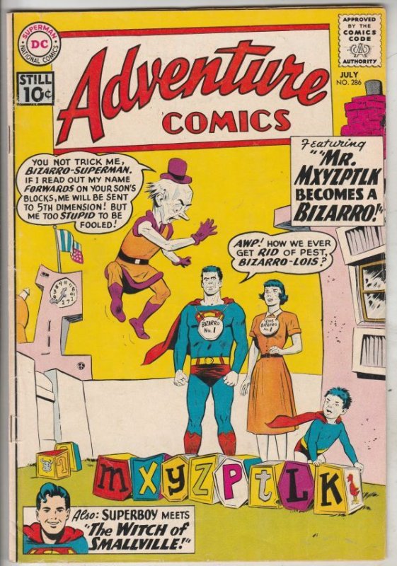 Adventure Comics #286 (Jul-61) VF/NM High-Grade Superboy