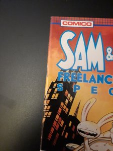 SAM AND MAX FREELANCE POLICE SPECIAL  #1 VF Comico JANUARY 1989 