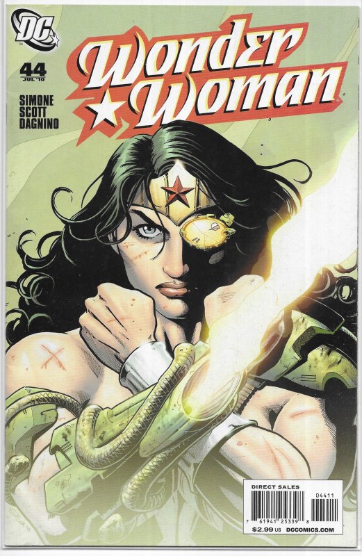 Wonder Woman (vol. 3, 2006) # 44 FN/VF (Wrath of the Silver Serpent 3) Simone