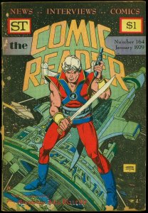 Comic Reader #164 1979- Fanzine- Star Hawks cover G 