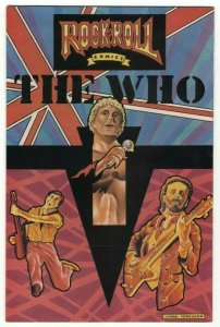 Rock N' Roll Comics #7 The Who (3rd Print) - Revolutionary Comics - 1990 