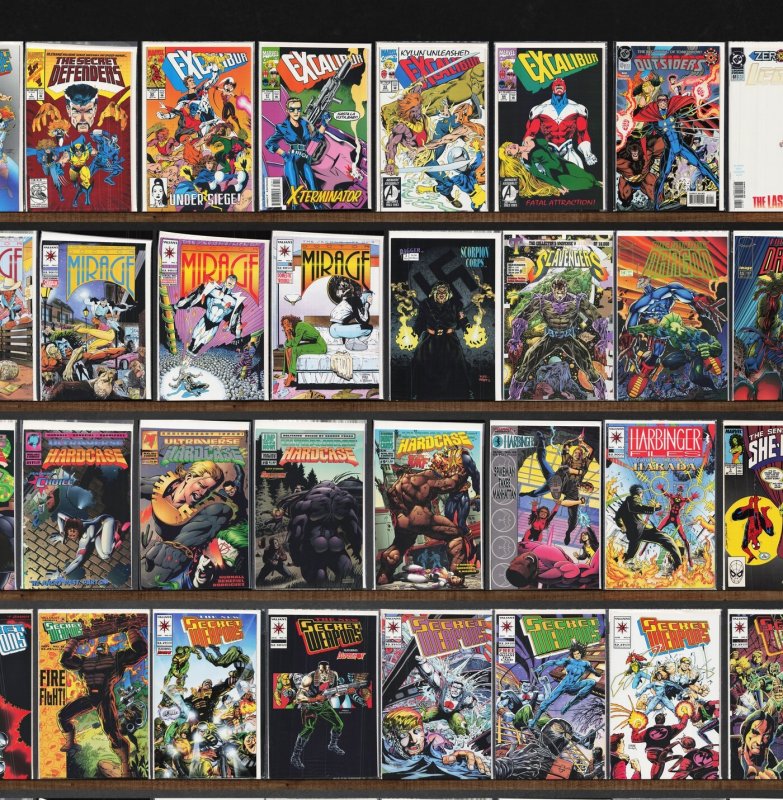 Huge Lot 150+ Comics with Secret Weapons, The Flash, Hardcase & More!