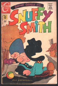 Snuffy Smith #6 1971-Charlton-Fred Laswell art-Based on the famous comic stri...