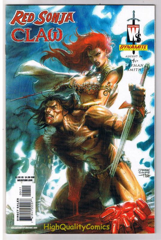 RED SONJA / RED CLAW #4, NM, She-Devil, Sword, Femme Fatale, more RS in store