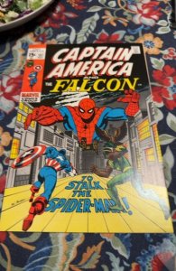 Captain America #137 (1971)guest starring Spider-Man vf grade