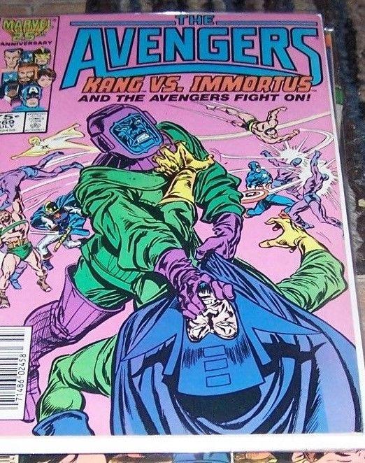 Avengers # 269 (Jul 1986, Marvel) kang vs immortus 