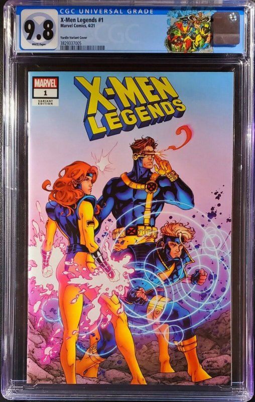 ?? X-Men Legends #1 & X-Factor #1 CGC 9.8 Williams Yardin Variants ? crain