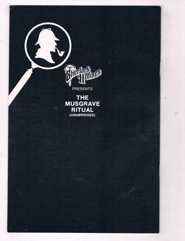 Cases Of Sherlock Holmes #7 VF/NM Renegade Comics Comic Book May 1986 DE47 AD33