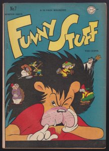 Funny Stuff #7 5.0 VG/FN DC Comic 1945 Sheldon Mayer