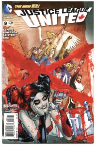 DC Comics New 52 Justice League United #9 Harley Quinn Variant Cover