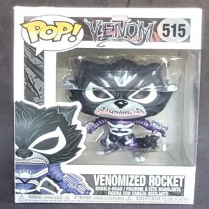 Funko Toys POP! Marvel Venom Bobble Figure VENOMIZED ROCKET RACCOON #515 NIB