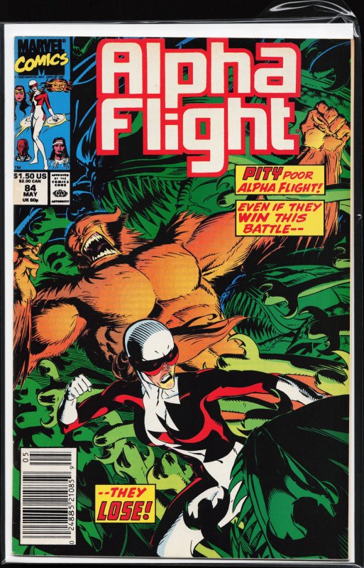Alpha Flight #84 (1990) Alpha Flight