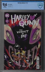Harley Quinnn #13 2022 Stephanie Phillps Cover A Graded CBCS 9.6 DC Comics GB1