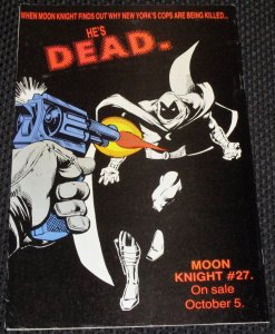 Moon Knight #26 (1982)