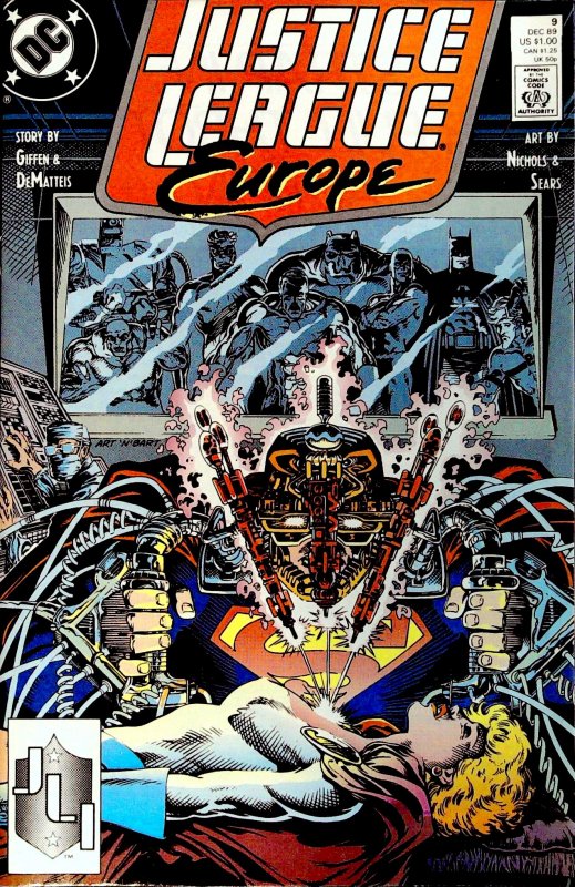 Justice League Europe #9 (1989)