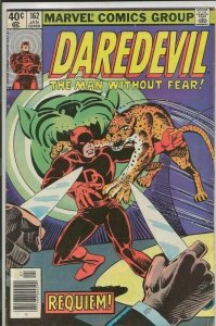 Daredevil #162 ORIGINAL Vintage 1980 Marvel Comics  