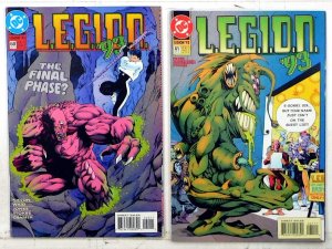 L.E.G.I.O.N. Lot of 2 #60, 61 (1993) DC Comics 1st Print Comic Books