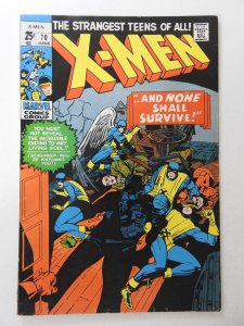 X-Men #70 FN+ Condition! 1/4 in spine split