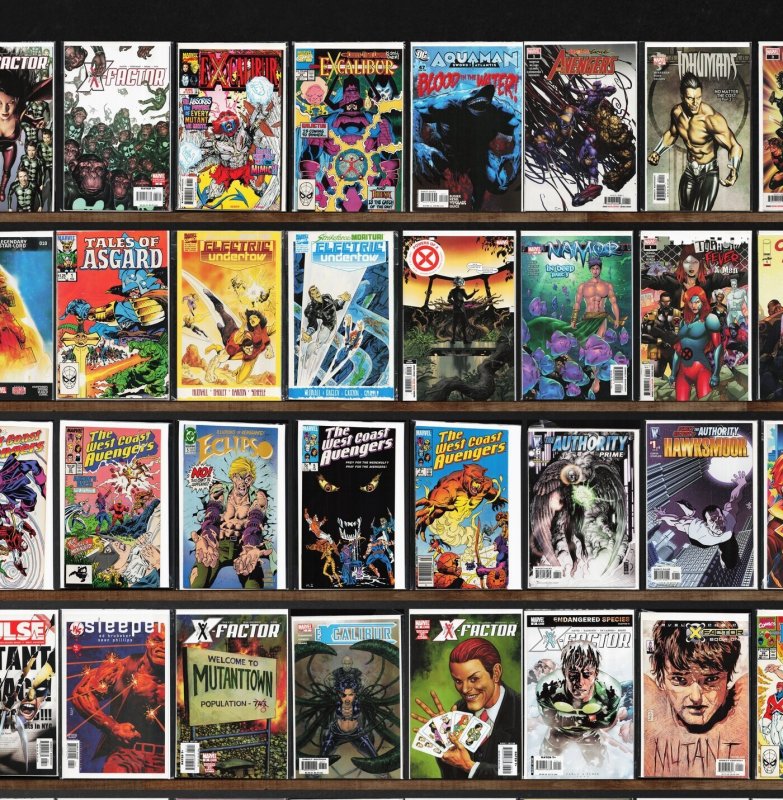 Huge Lot 150+ Comics with West Coast Avengers, X-Factor & More!