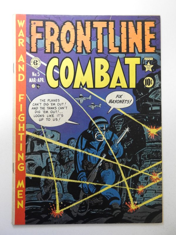 Frontline Combat #5 (1952) VG/FN Condition! 2 1/2 in tears fc