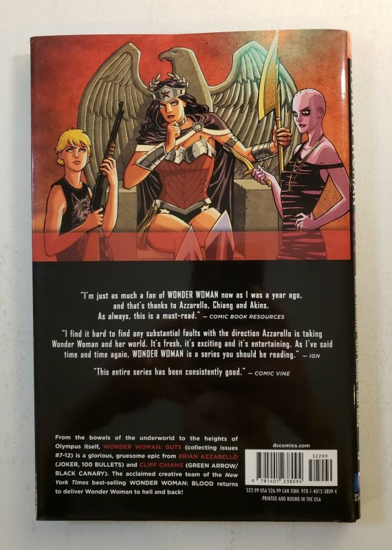 WONDER WOMAN VOL.2 GUTS NEW 52 HARD COVER GRAPHIC NOVEL DC NM