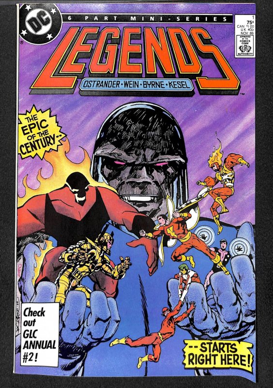 Legends #1 (1986)